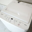 【中古】YAMADA SELECT 洗濯機 5kg 全自動 YWMT50H1 アーバンホワイト 時短洗濯10分 ステンレス槽 黒カビ抑制 コンパクト 風乾燥 槽洗浄 予約タイマー 静音設計 一人暮らし向け Z82