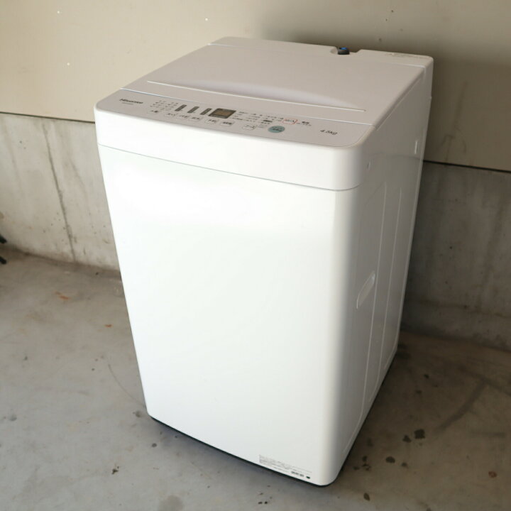 楽天市場】【中古】ハイセンス Hisense 全自動洗濯機 HW-E4503 つけ 