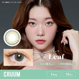 【10％OFFクーポン】 カラコン ワンデー 度あり 度なし 【 1箱10枚入 】 CRUUM クルーム 1day つきちゃん TSUKI ビリー Billlie UV モイスト グレー ピンク 青 ブルー 14.1mm 14.5mm 小さめ ギャル 安全 水光 韓国 フチあり フチなし 細フチ BC 8.6 グリーン 人気 ハーフ