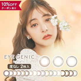 【10％OFFクーポン】 カラコン 1ヶ月 度なし 【 1箱2枚入 】 アイジェニック EYEGENIC エバーカラー EverColor マンスリー 1month 新木優子 カラーコンタクト 14.2 14.5 グレー 透明感 バレない 安全 フチあり フチなし 細フチ 裸眼風 小さめ 黒コン 茶コン BC 8.7mm 低含水