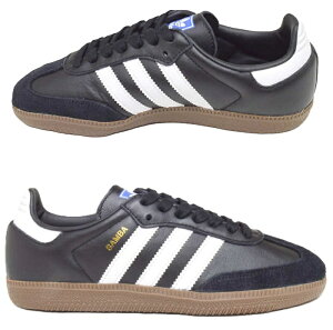 �A�f�B�_�X �T���o adidas SAMBA OG B75807 �u���b�N/�z���C�g���f�B�[�X �X�j�[�J�[ ���j�Ɠ`���̃��[�J�b�g �����₷�������� �t�@�b�V�����X�j�[�J�[ �I�[���V�[�Y�� �N���V�b�N���_��