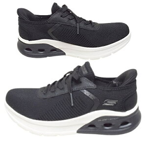 靴 スリップインズ スケッチャーズ SKECHERS 117638 BOBS ARC WAVES 2.0正規取扱店 レディース 手を使わずに履ける スリッポンハンドフリー カジュアルシューズ ワンステップ脱着 普通幅 超軽量 痛く