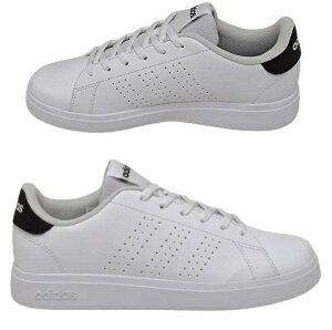 スニーカー アディダス アドバンコート ベイス ADVANCOURT BASE2.0J定番 人気 コートシューズ ローカット 丈夫 歩きやすい お洒落タウン トレーニング 運動靴 紐付き オールシーズン 万能スニーカ