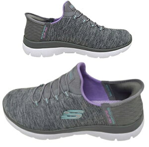 スケッチャーズ スリップインズ SKECHERS 149937W SUMMIT レディース 幅広 ワイド正規取扱店 靴手を使わずに履ける スリッポン ハンドフリー カジュアルシューズワンステップ脱着 超軽量 痛くない