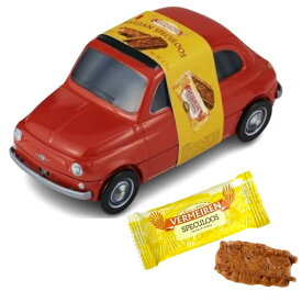 ベルメーレン カラメルビスケット フィアット缶 (レッド) FIAT500