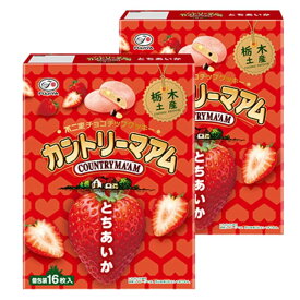 カントリーマアム とちあいか 16枚入り 2箱