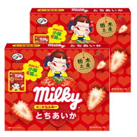 不二家 ミルキー とちあいか 6粒×6箱入り 2箱