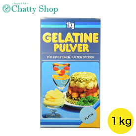 エバルド 粉ゼラチン 1kg 大容量 ゼラチン 顆粒