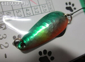 �`���R 4.2g /37mm�@#10 �΃A���@ �@���A���O���[�Y�h���[���o�C�g AnglersDreamBite���@���l�C�e�B�u ���A�[�t�B�b�V���O�p �X�v�[�����@CHACO Spoon 4.2g�@�`�����ȕ\�ʃn���}�[�`�@[�X�v�[�����ނ�