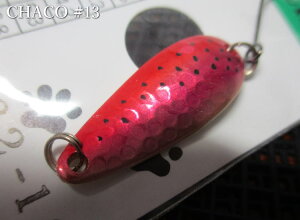 �`���R 4.2g /37mm�@�`�S19�F�@ �@���A���O���[�Y�h���[���o�C�g AnglersDreamBite���@���l�C�e�B�u ���A�[�t�B�b�V���O�p �X�v�[�����@CHACO Spoon 4.2g�@�`�����ȕ\�ʃn���}�[�`�@[�X�v�[�����ނ�