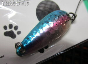 �`���R 4.2g /37mm�@#15 �j�W�}�X�@ �@���A���O���[�Y�h���[���o�C�g AnglersDreamBite���@���l�C�e�B�u ���A�[�t�B�b�V���O�p �X�v�[�����@CHACO Spoon 4.2g�@�`�����ȕ\�ʃn���}�[�`�@[�X�v�[�����