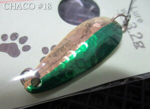 �`���R 3.2g /30mm�@#18 �n�[�t�O���[���@�@���A���O���[�Y�h���[���o�C�g AnglersDreamBite���@���l�C�e�B�u ���A�[�t�B�b�V���O�p �X�v�[�����@CHACO Spoon 3.2g�@�`�����ȕ\�ʃn���}�[�`�@[�X�v�[��
