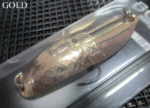 �o�b�N�X �f�C�g�i [�S�[���h�n] 22g /63mm�@#GOLD�@�@���A���O���[�Y�V�X�e�� Angler'Z System���@���l�C�e�B�u ���A�[�t�B�b�V���O�p���@BUX DAYTONA GOLD Spoon 22g�@�`�򋗗����Q�̓���BUX�`�@[�X�v�[��