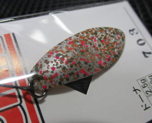 �h�[�i [��700�V���[�Y] 2g /27mm�@#703�i�y���b�gC�j�@�@���A���O���[�Y�V�X�e�� Angler'Z System���@���G���A ���A�[�t�B�b�V���O�p �X�v�[�����@DOHNA Spoon 2.0g�@�`�����\�ʃn�[�t�n���}�[�`�@[�X�v