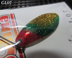 �h�[�i [�O���b�^�[�J���[] 2g /27mm�@#GL07 �O���[���o�C�I���b�gG�����@�@���A���O���[�Y�V�X�e�� Angler'Z System���@���G���A ���A�[�t�B�b�V���O�p �X�v�[�����@DOHNA Glitter Color Spoon 2.0g�@�`����
