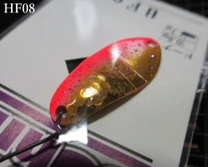 �h�[�i [�n�C�p�[�t���b�V��] 0.8g /20mm�@#HF-08�@�@���A���O���[�Y�V�X�e�� Angler'Z System���@���G���A ���A�[�t�B�b�V���O�p �X�v�[�����@DOHNA Hyper Flashing 0.8g�@�`�t���b�V���O���ʂő_���`�@[�X