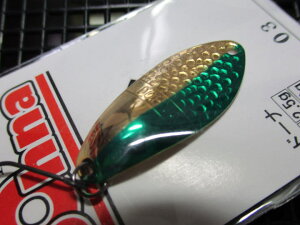�h�[�i [�t���b�V���O�J���[] 2g /27mm�@#03(�O����)�@�@���A���O���[�Y�V�X�e�� Angler'Z System���@���G���A ���A�[�t�B�b�V���O�p �X�v�[�����@DOHNA Spoon 2.0g�@�`�����\�ʃn�[�t�n���}�[�`�@[�X�v
