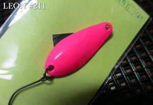 �y��SALE��40%OFF���z���I�� 2.5g /27mm�@��211 �u���s���N�@ �@���A���O���[�Y�V�X�e�� Angler'Z System���@LEON Spoon 2.5g�@�`�r�M�i�[����㋉�҂܂Ł`�@[�X�v�[�����ނ��X] -�G�X�v�[��-�@ �����[