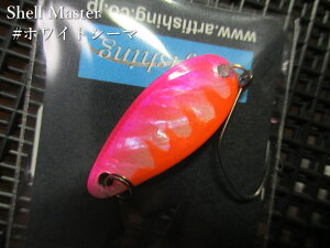 �V�F���}�X�^�[ 2.5g /28mm�@#�z���C�g�V�[�}S�@�@���A�[�g�t�B�b�V���O ArtFishing���@���G���A ���A�[�t�B�b�V���O�p �X�v�[�����@SHELL Master Spoon 2.5g�@�`�V�R�f�ނ����������I�`[�X�v�[����