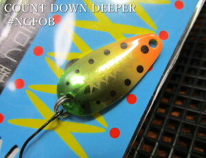 �J�E���g�_�E�� �f�B�[�p�[ 2.5g /26mm�@�`�S14�F�@�@���u���[�t�H�b�N�X BLUEFOX���@���G���A ���A�[�t�B�b�V���O�p �X�v�[�����@COUNTDOWN DEEPER Spoon 2.5g�@�`�����J�b��уX�v�[���`�@[�X�v�[����