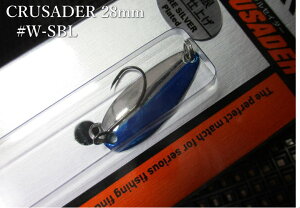 �N���Z�C�_�[ 2.5g /27mm�@#W-SBL�@�@���_�C�� Daiwa���@���l�C�e�B�u ���A�[�t�B�b�V���O�p �X�v�[�����@CRUSADER Spoon 2.5g�@�`�����X�v�[���̑�\��`�@[�X�v�[�����ނ��X] -�G�X�v�[��-