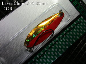 ���[�U�[�`�k�[�NS 4.5g /35mm�@#GR�@�@���_�C�� Daiwa���@���l�C�e�B�u ���A�[�t�B�b�V���O�p �X�v�[�����@Laser Chinook Spoon 4.5g�@�`���������̓��[�U�[�̏o�ԁ`�@[�X�v�[�����ނ��X] -�G�X�v