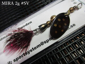 �}�C���[ �~���[ 2g�@��SV ���h�b�g�@�@���_�C�� Daiwa���@���l�C�e�B�u ���A�[�t�B�b�V���O�p �X�s�i�[���@MIRA Spinner 2g�@�`�V�R�f�ރt�F�U�[�`�@[�X�v�[�����ނ��X] -�G�X�v�[��-