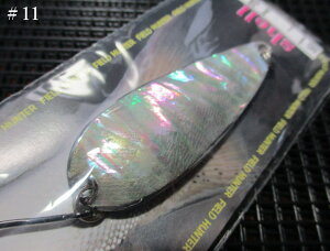 A[}701 VF [Vo[n] 10g /50mm@`S6F@@tB[hn^[ FIELD HUNTER@lCeBu A[tBbVOp Xv[@LURE MAN 701 Shell Silver Spoon 10g@`k`r}