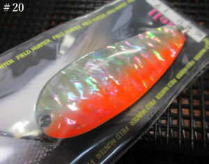 A[}701 VF [Vo[n] 5g /41mm@`S6F@@tB[hn^[ FIELD HUNTER@lCeBu A[tBbVOp Xv[@LURE MAN 701 Shell Silver Spoon 5g@`k`r}