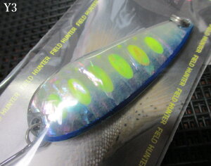 ���A�[�}��701 �V�F�� [Y�V���[�Y] 7g /41mm�@#Y3 S.�u���[/�`���[�g���}���@�@���t�B�[���h�n���^�[ FIELD HUNTER���@���l�C�e�B�u ���A�[�t�B�b�V���O�p �X�v�[�����@LURE MAN 701 Shell Y-series 7g�@�`��