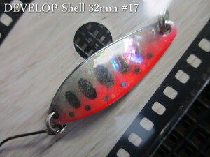 �f�x���b�v �V�F�� [�V���o�[�n] 3g /32mm�@#17 S.�u�����b�h���}���@�@���t�B�[���h�n���^�[ FIELD HUNTER���@���l�C�e�B�u ���A�[�t�B�b�V���O�p �X�v�[�����@DEVELOP Shell Silver Spoon 3g[�X�v�[�����