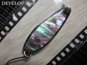 �f�x���b�v �V�F�� [B�V���[�Y] 5g /40mm�@�`�S4�F�@�@���t�B�[���h�n���^�[ FIELD HUNTER���@���l�C�e�B�u ���A�[�t�B�b�V���O�p �X�v�[�����@DEVELOP Shell B-series Spoon 5g�@�`���ɂ̃X�v�[�����w�`�@