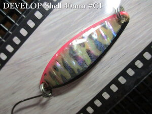 �f�x���b�v �V�F�� [C�V���[�Y] 7g /40mm�@�`�S5�F�@�@���t�B�[���h�n���^�[ FIELD HUNTER���@���l�C�e�B�u ���A�[�t�B�b�V���O�p �X�v�[�����@DEVELOP Shell C-series Spoon 7g�@�`���ɂ̃X�v�[�����w�`�@
