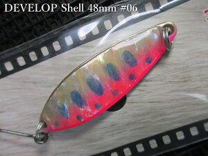�f�x���b�v �V�F�� [�S�[���h�n] 10g /48mm�@#006 G.�u���s���N���}���@�@���t�B�[���h�n���^�[ FIELD HUNTER���@���l�C�e�B�u ���A�[�t�B�b�V���O�p �X�v�[�����@DEVELOP Shell GOLD Spoon 10g�@[�X�v�[��