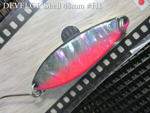 �f�x���b�v �V�F�� [H�V���[�Y] 10g /48mm�@�`�S5�F�@�@���t�B�[���h�n���^�[ FIELD HUNTER���@���l�C�e�B�u ���A�[�t�B�b�V���O�p���@DEVELOP Shell H-series Spoon 10g�@�`���ɂ̃X�v�[�����w�`�@[�X�v�[
