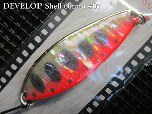�f�x���b�v �V�F�� [�S�[���h�n] 22g /60mm�@�`�S6�F�@�@���t�B�[���h�n���^�[ FIELD HUNTER���@���l�C�e�B�u ���A�[�t�B�b�V���O�p �X�v�[�����@ DEVELOP Shell GOLD Spoon 22g�@�`���ɂ̃X�v�[�����w�`