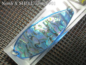 �y�`�|�C���g�A�b�v���`�z�@�m�[�XX �V�F�� 40g /75mm�@#01 N.�u���[/�u���[�@�@���t�B�[���h�n���^�[ FIELD HUNTER���@���T�[������ ���A�[�t�B�b�V���O�p �X�v�[�����@North X Shell Spoon 40g�@�`�V�R