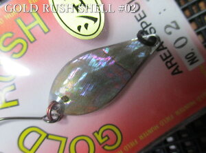 S[hbV [VF] 1g /20mm@`S15F@@tB[hn^[ FIELD HUNTER@GA A[tBbVOp Xv[@GOLD RUSH SHELL Spoon 1g@`GA~̌_`@[Xv[