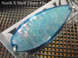 �m�[�XX �V�F�� 50g /75mm�@#26 �N���A�u���[/���ʌu���s���N�@�@���t�B�[���h�n���^�[ FIELD HUNTER���@���T�[������ ���A�[�t�B�b�V���O�p �X�v�[�����@North X Shell 50g�@�`�V�R�A���r�̃T�[����SP