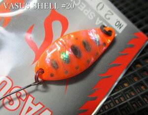 ���@�T�X [�V�F��] 3g /28mm�@#20 �u���I�����W�u���b�N���}���@�@���t�B�[���h�n���^�[ FIELD HUNTER���@���G���A ���A�[�t�B�b�V���O�p �X�v�[�����@VASUS SHELL Spoon 3g�@�`���Ēނ�\�w���p�B�`�@[