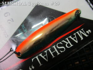 �}�[�V���� 3g /42mm�@�`�S5�F�@�@���t�H���X�g FOREST���@���G���A ���A�[�t�B�b�V���O�p �X�v�[�����@MARSHAL Spoon 3g�@�`���炩�ɉj���אg�́`�@[�X�v�[�����ނ��X] -�G�X�v�[��-