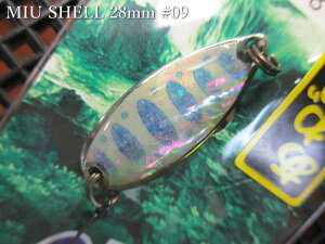 �~���[ [�l�C�e�B�u����уV���[�Y] 2.8g /28mm�@#09(���}��)�@�@���t�H���X�g FOREST���@���l�C�e�B�u ���A�[�t�B�b�V���O�p �X�v�[�����@MIU Shell Native Spoon 2.8g�@�`�A���r����`�@[�X�v�[�����