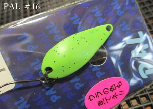 �p�� [�X�^���_�[�h] 3.8g /34mm�@#16.�p�X�e���O���[�� �@���t�H���X�g FOREST���@���G���A ���A�[�t�B�b�V���O�p �X�v�[�����@PAL Spoon 3.8g�@�`���ׂĂɂ����ĕ��ψȏ�`�@[�X�v�[�����ނ��X