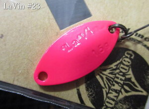 ���r�� 0.8g /21mm�@#23 �s���N�@�@���S�b�h�n���Y GODHANDS���@���G���A ���A�[�t�B�b�V���O�p �X�v�[�����@La Vin Spoon 0.8g�@�`����̃e�[���d�S�`�@[�X�v�[�����ނ��X] -�G�X�v�[��-