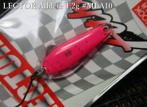 ���N�^�[ �A�X���[�g 1.2g /27mm�@#MLA-10 ICE�o�u���s���N�@�@���}�O�l�b�g Magnet���@���G���A ���A�[�t�B�b�V���O�p �X�v�[�����@Lector Athlete Spoon 1.2g�@�`���N�^�[���Z�p���f���`�@[�X�v�[�����