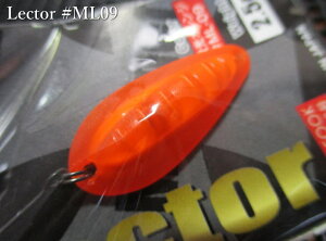 ���N�^�[ 2.5g /29mm�@#ML-09 �u���I�����W�@�@���}�O�l�b�g Magnet���@���G���A ���A�[�t�B�b�V���O�p �X�v�[�����@Lector Spoon 2.5g�@�`�������n�C�u���b�h�`�@[�X�v�[�����ނ��X] -�G�X�v�[��-
