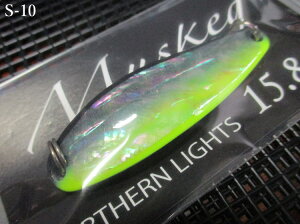 �}�X�P�O [�V�F��] 15.8g /57mm�@#S-10�@�@���m�[�U�����C�c NorthernLights���@���l�C�e�B�u ���A�[�t�B�b�V���O�p �X�v�[�����@Muskeg SHELL Spoon 15.8g�@�`���̌��̐��s�\�́`[�X�v�[�����ނ��X] -