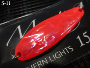 �}�X�P�O [�V�F��] 24g /65mm�@#S-11�@�@���m�[�U�����C�c NorthernLights���@���l�C�e�B�u ���A�[�t�B�b�V���O�p �X�v�[�����@Muskeg SHELL Spoon 24g�@�`���̌��̐��s�\�́`�@[�X�v�[�����ނ��X] -�G