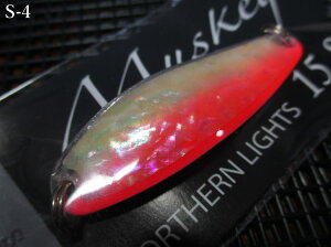 �}�X�P�O [�V�F��] 15.8g /57mm�@#S-4�@�@���m�[�U�����C�c NorthernLights���@���l�C�e�B�u ���A�[�t�B�b�V���O�p �X�v�[�����@Muskeg SHELL Spoon 15.8g�@�`���̌��̐��s�\�́`[�X�v�[�����ނ��X] -�G
