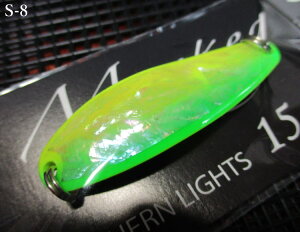 �}�X�P�O [�V�F��] 18g /65mm�@#S-8�@�@���m�[�U�����C�c NorthernLights���@���l�C�e�B�u ���A�[�t�B�b�V���O�p �X�v�[�����@Muskeg SHELL Spoon 18g�@�`���̌��̐��s�\�́`�@[�X�v�[�����ނ��X] -�G